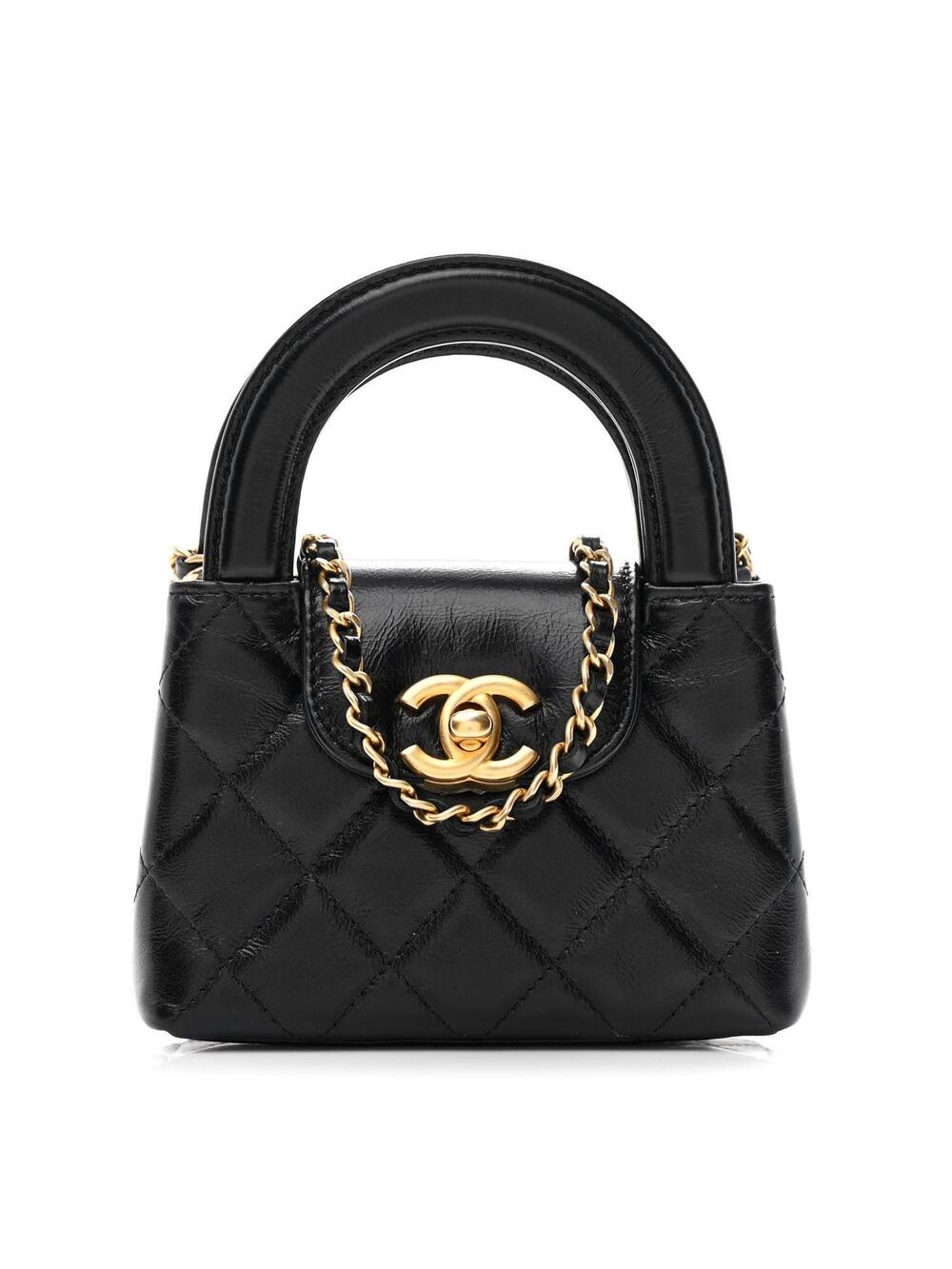 Chanel Shiny Aged Calfskin Quilted Mini #313246C29B